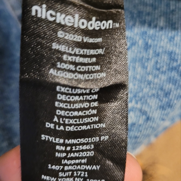 Member's Only X Spongebob Nickelodeon Denim Jacket - Picture 7 of 11